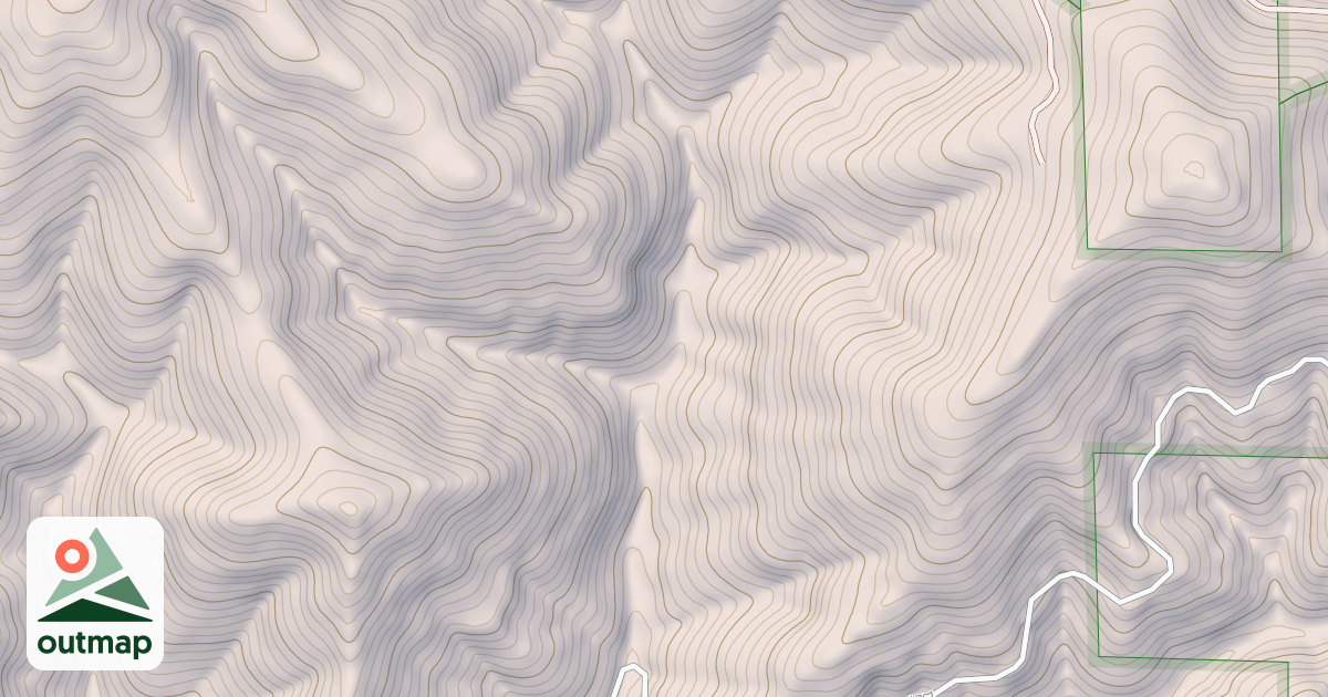 Map of N F PALOUSE RIVER B