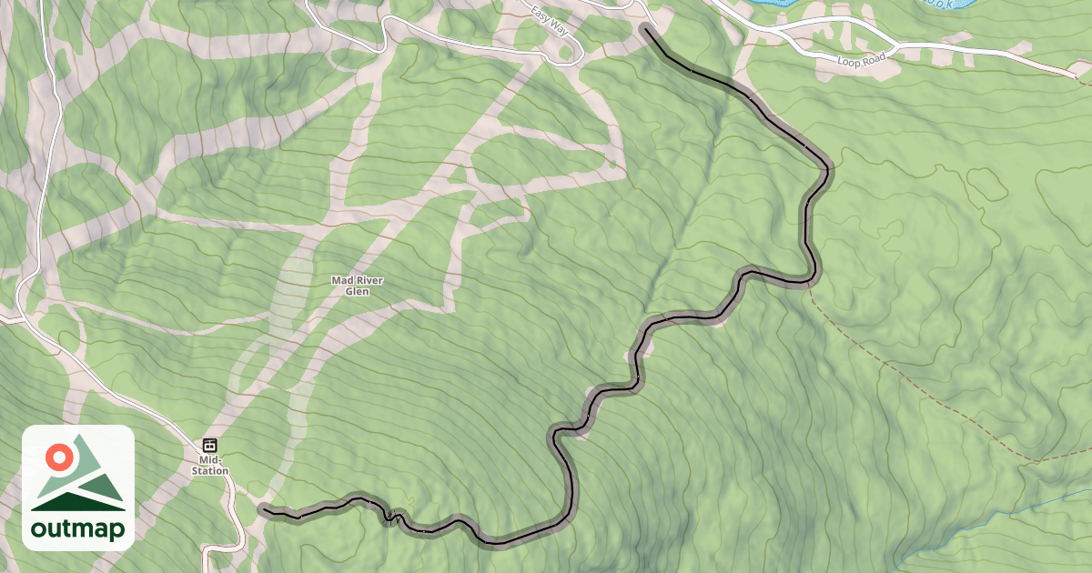 Map of Lower Antelope