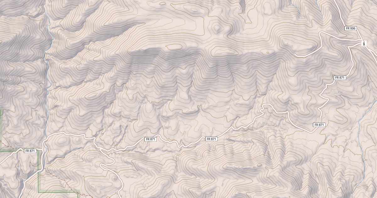 Map preview of EAST FORK OF BEAVER DAM WASH