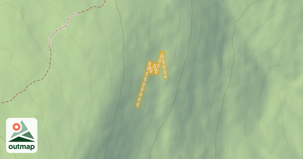 Map of 180m