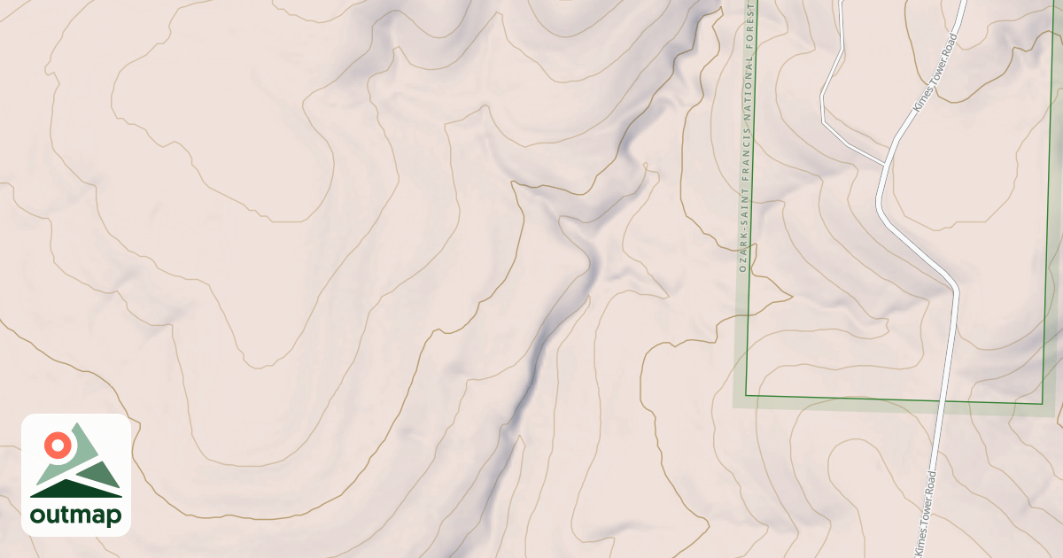Map of ELMO TURNPIKE
