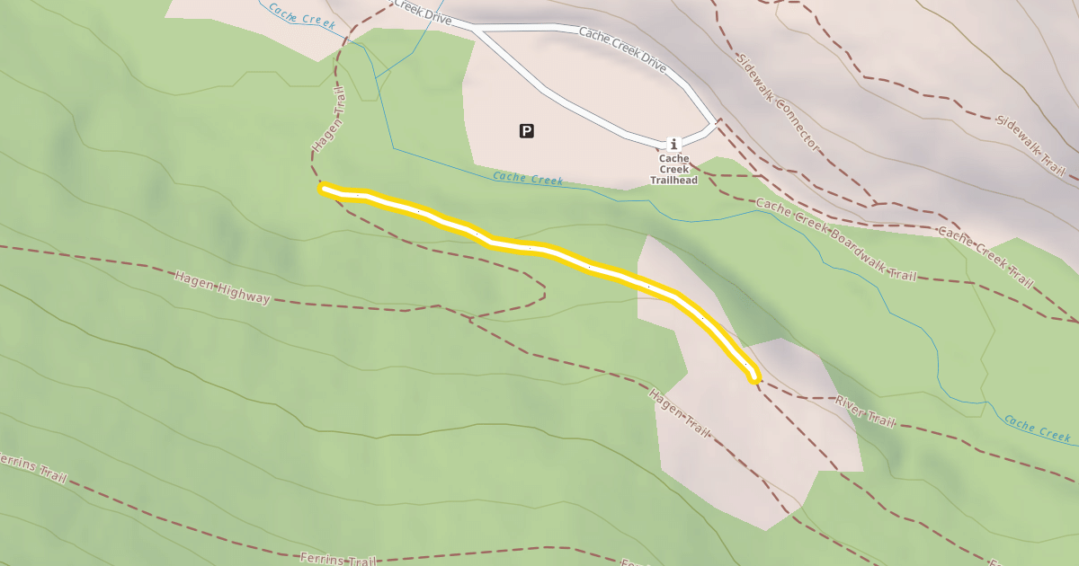 Map preview of Ferrin's Trail