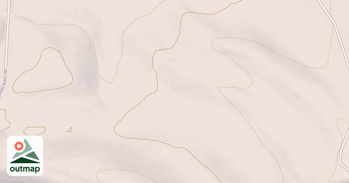 Map of USFS National Forest System Roads {541694E5-446A-4ED8-B40B-2EE057F5A208}