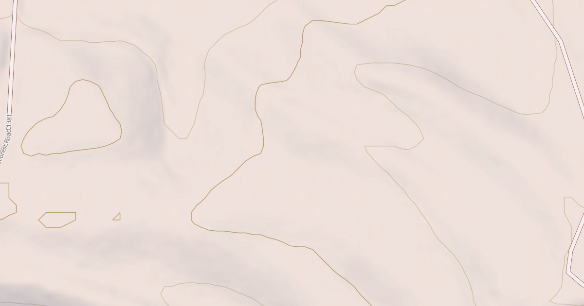 Map preview of USFS National Forest System Roads {541694E5-446A-4ED8-B40B-2EE057F5A208}