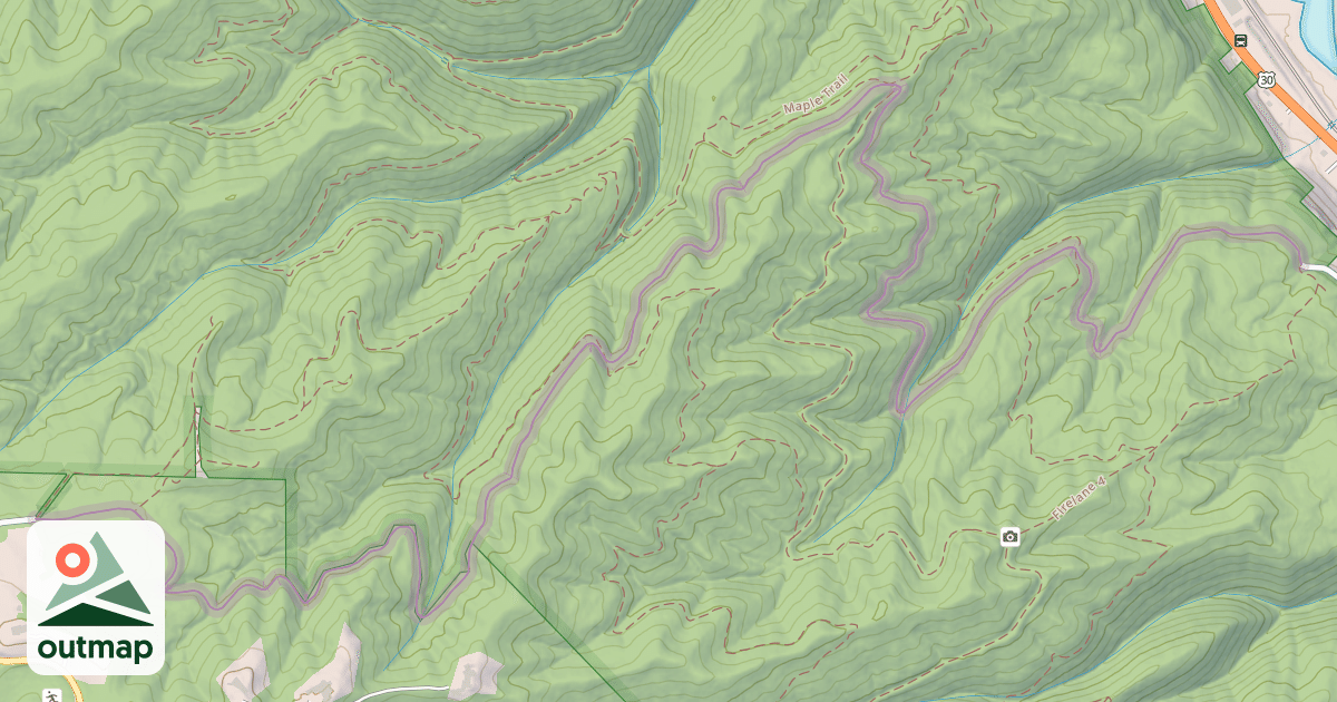 Map of Northwest Saltzman Road