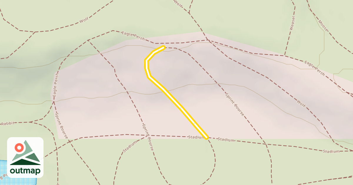 Map of Sprint Course