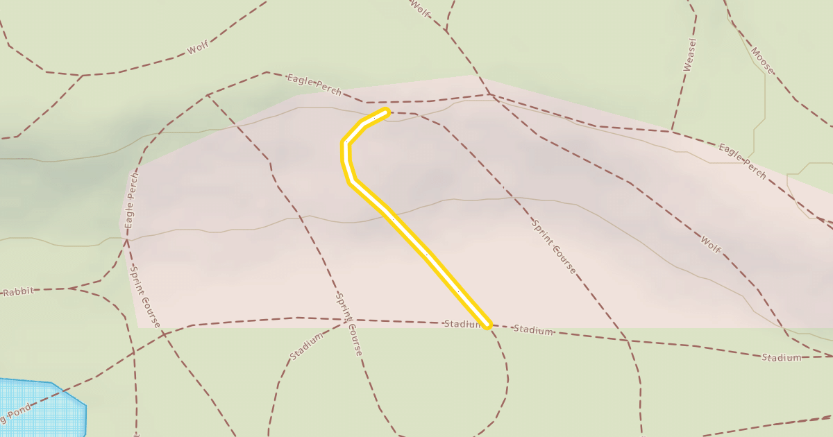 Map preview of Sprint Course