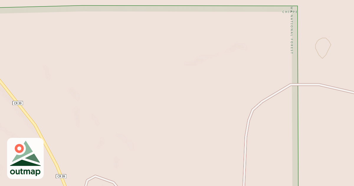 Map of FR 3845 SPUR A