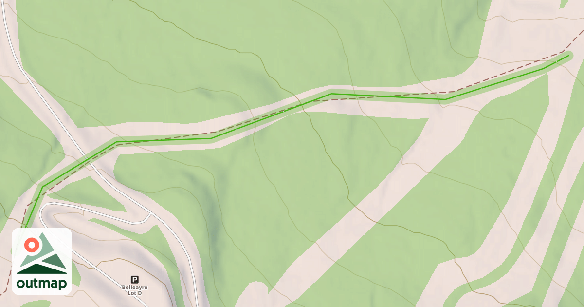 Map of Deer Run Lower