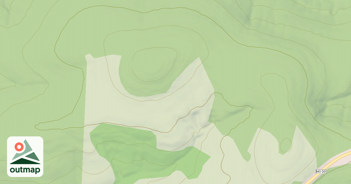 Map of NORTH HOLLOW