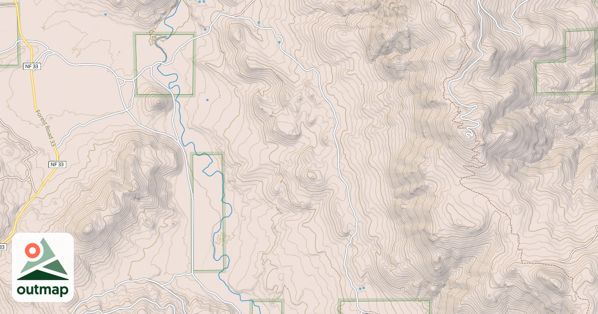 Map of ANTELOPE S