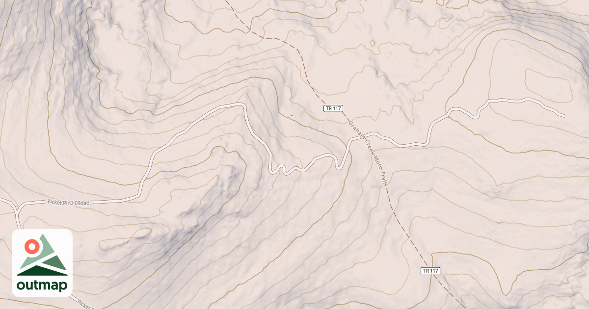 Map of PICKET PIN H