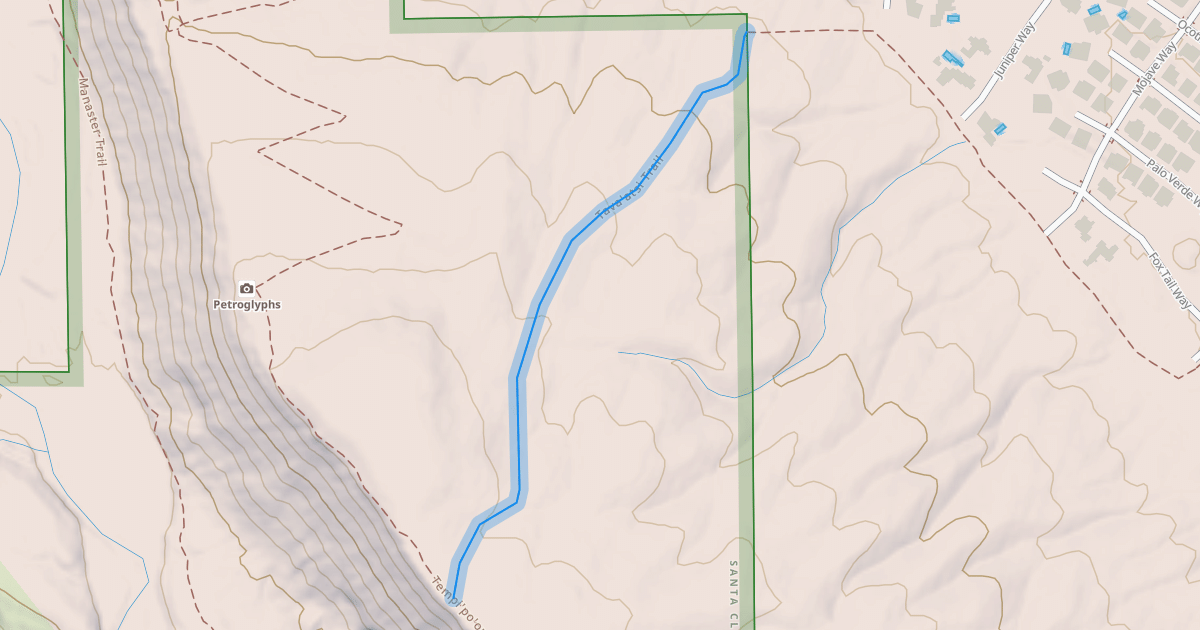 Map preview of Tava'atsi Trail
