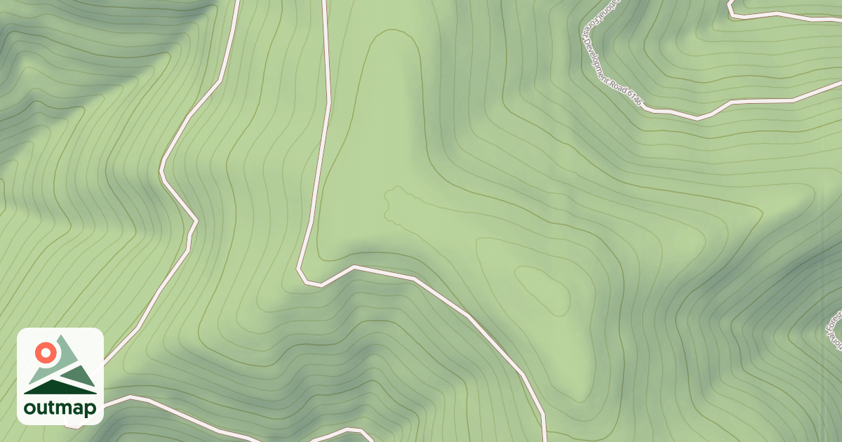 Map of BOBTAIL RIDGE FACE