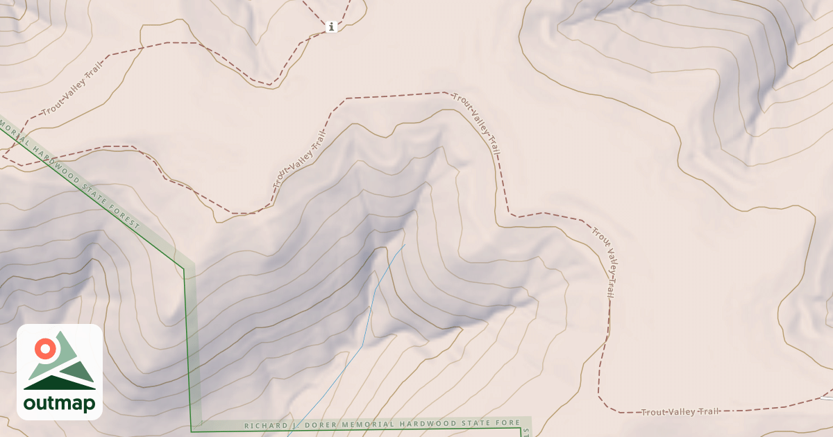 Map of Trout Valley Trail