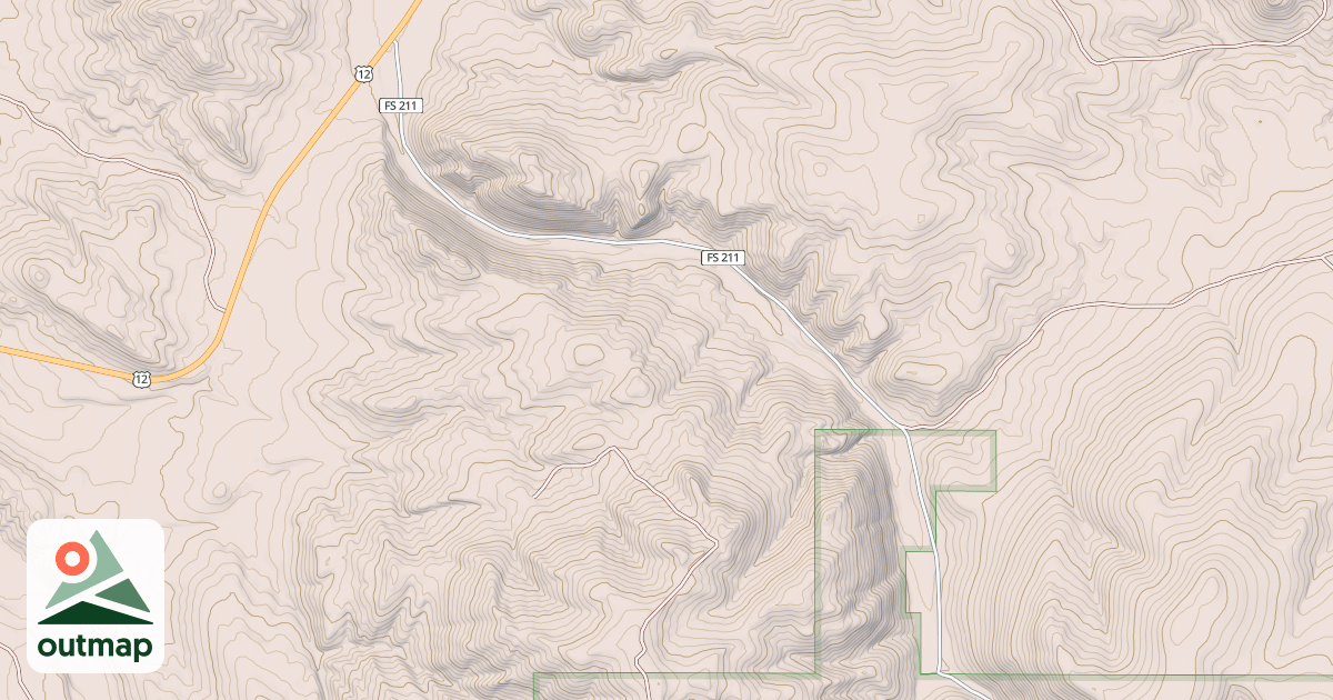 Map of FOURMILE