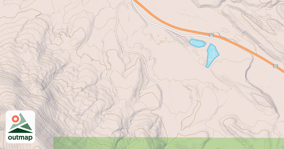 Map of UPPER RAY