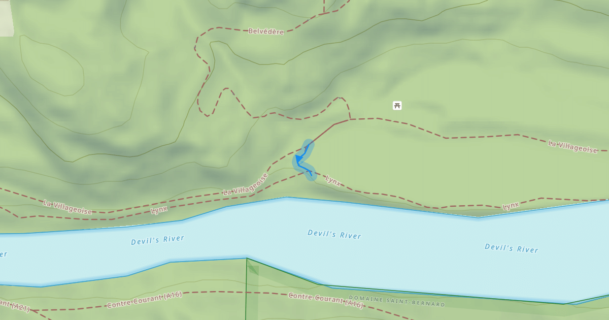 Map preview of Belvédère