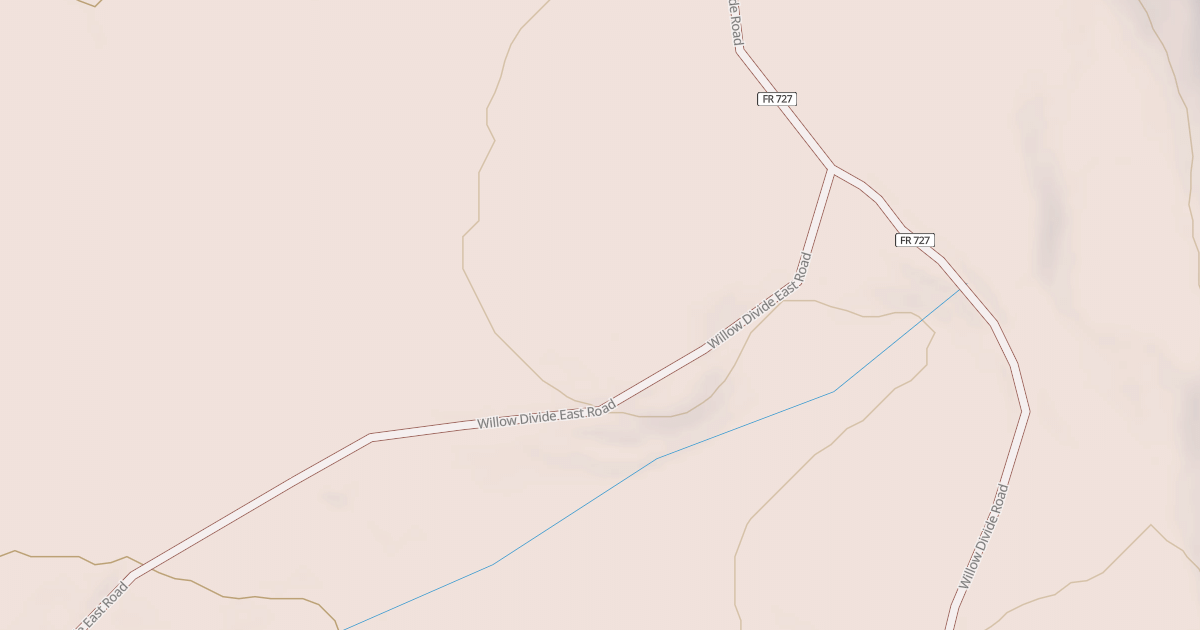 Map preview of WILLOW DIVIDE E
