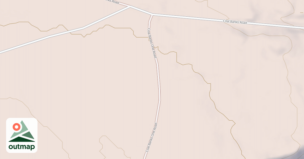 Map of COAL BANKS ONE