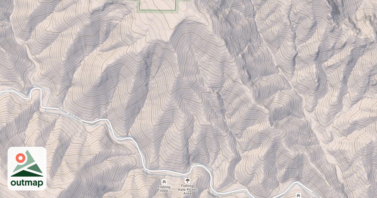 Map of EL CIELO