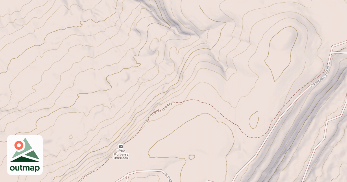 Map of USFS National Forest System Roads {6CC00348-59CE-4E21-871B-98067C71020D}