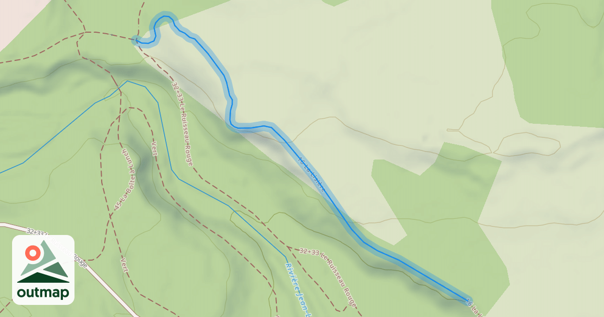 Map of 16 La Lisière