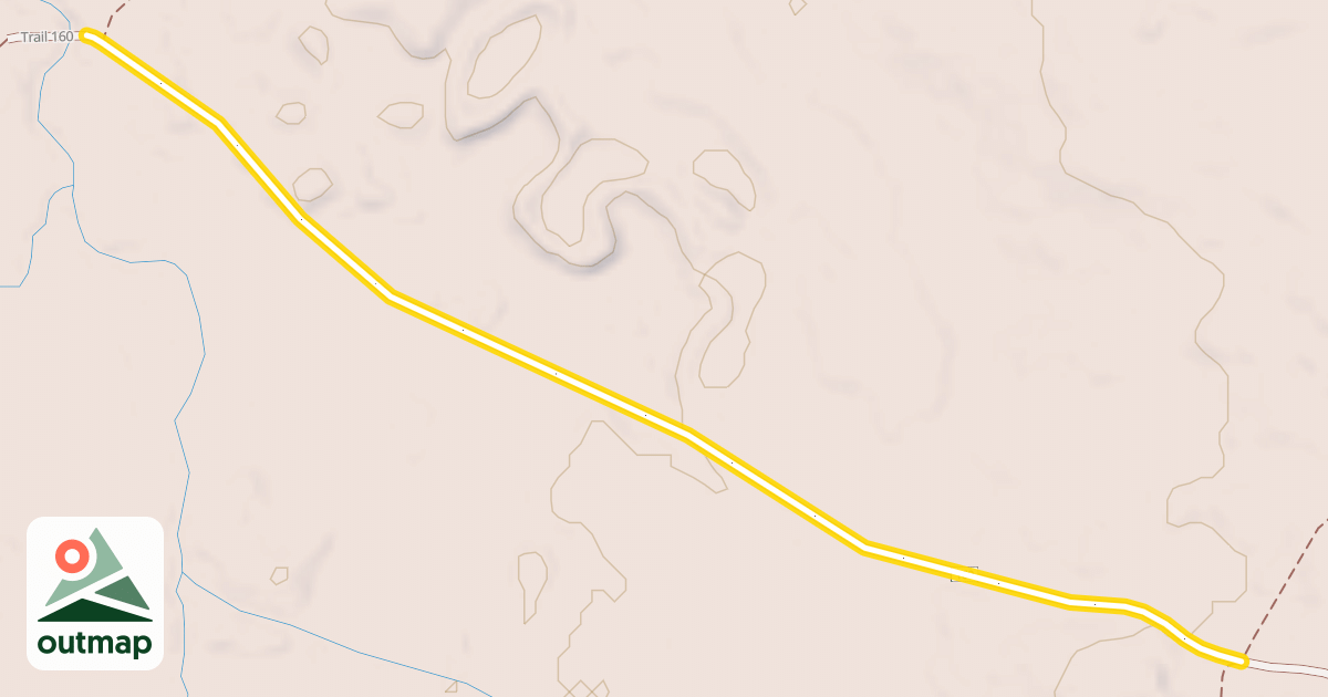 Map of Trail #160