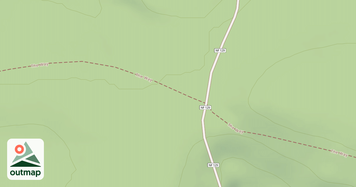 Map of USFS National Forest System Roads {117AEA53-860B-460B-A8F5-2B7E5F41EBB8}