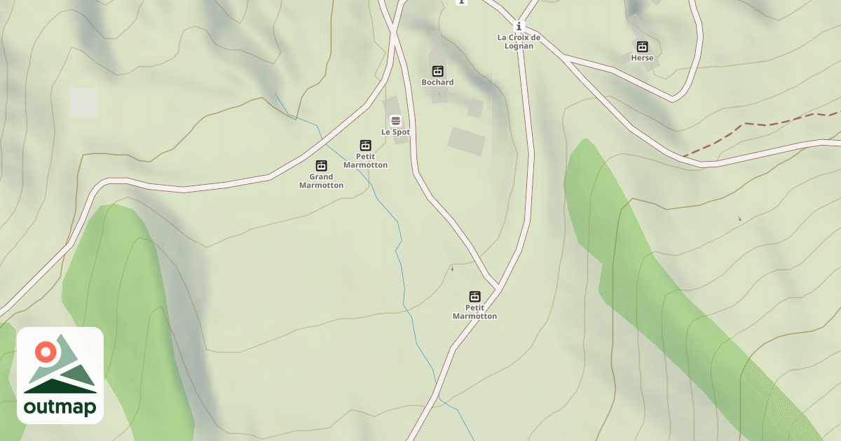 Map of Petit Marmotton