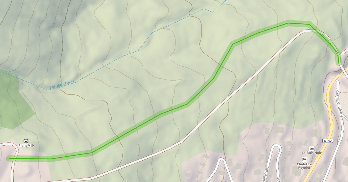 Map preview of Les Plans