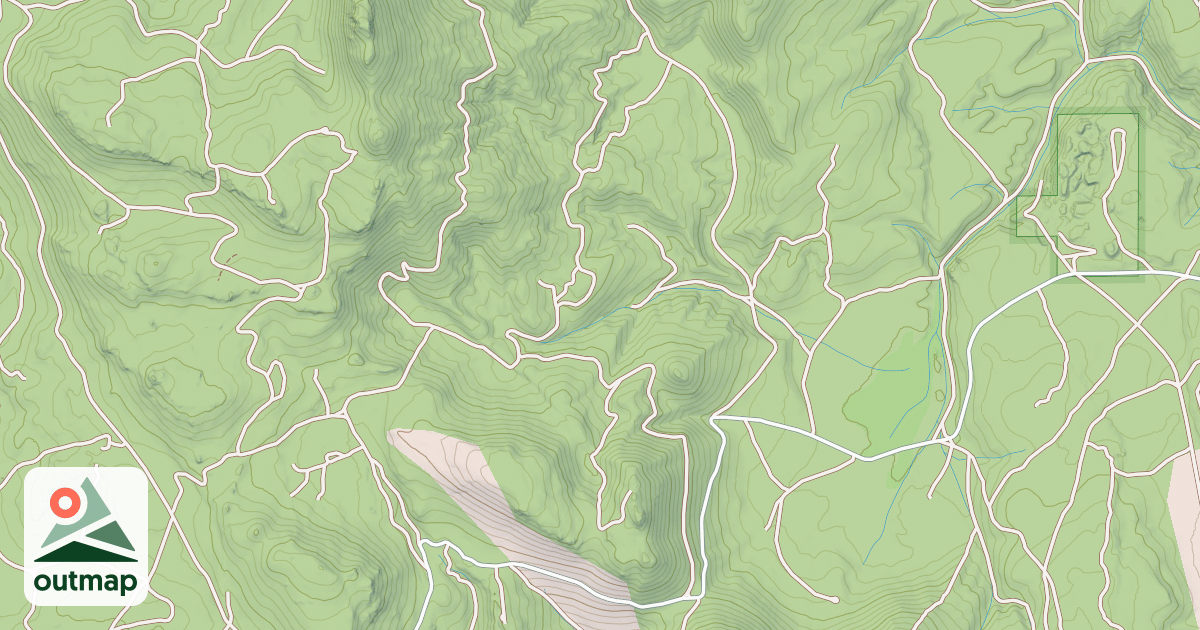 Map of ANTELOPE MTN LATERAL