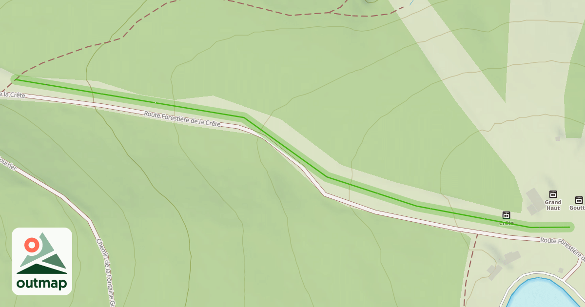 Map of Le Renard