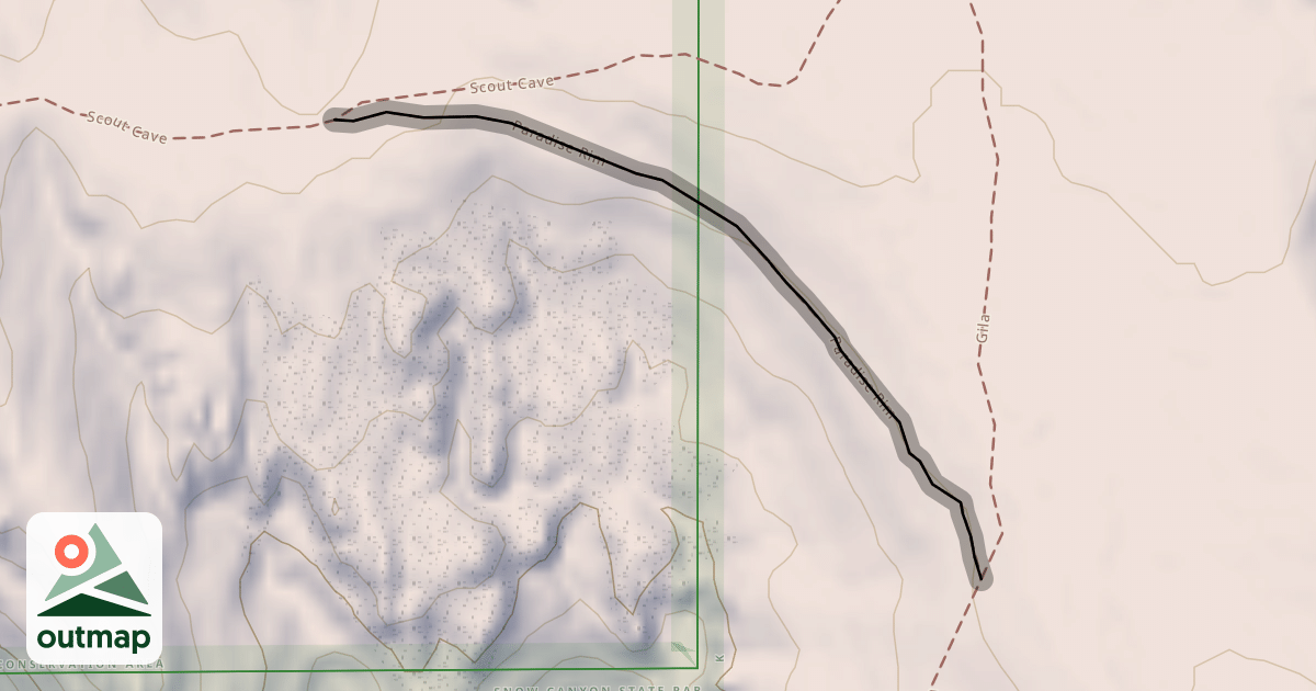 Map of Paradise Rim