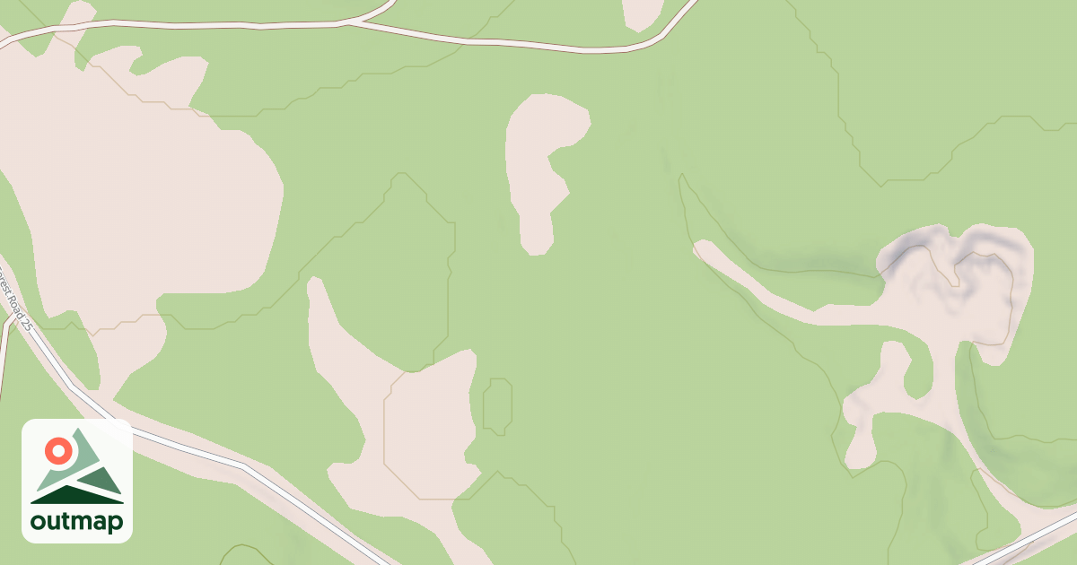 Map of USFS National Forest System Roads {74289A88-4D6B-4F1F-BE83-21816417D69C}