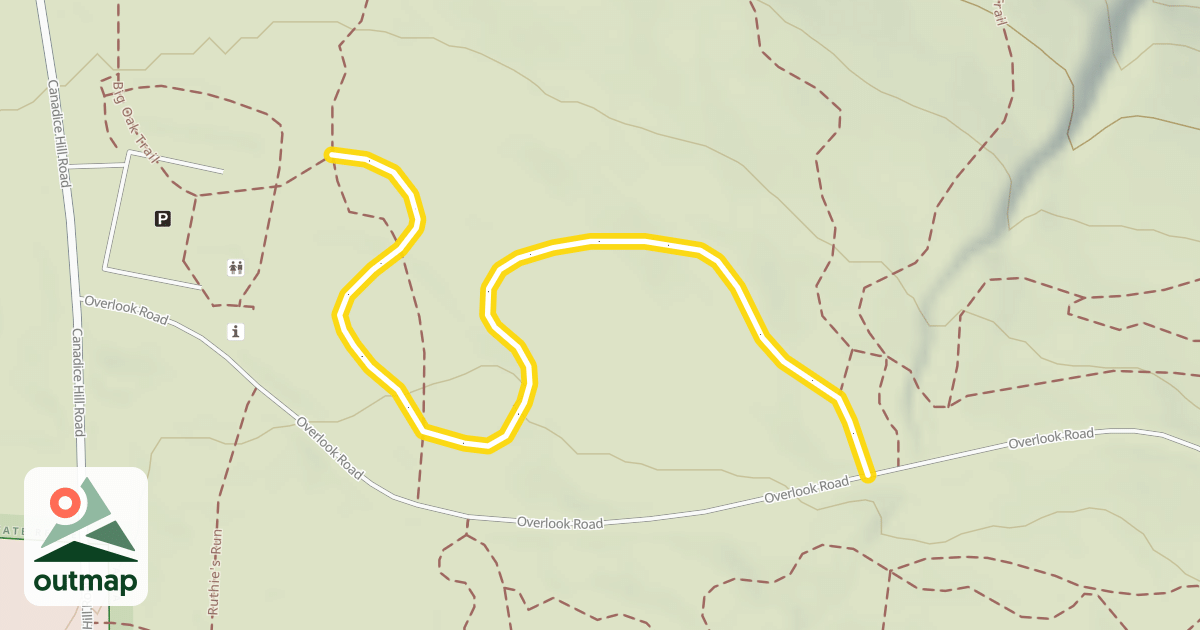 Map of Bear Cub Run