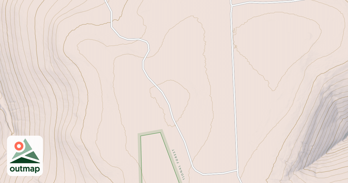 Map of LOG SPUR P.L. 1