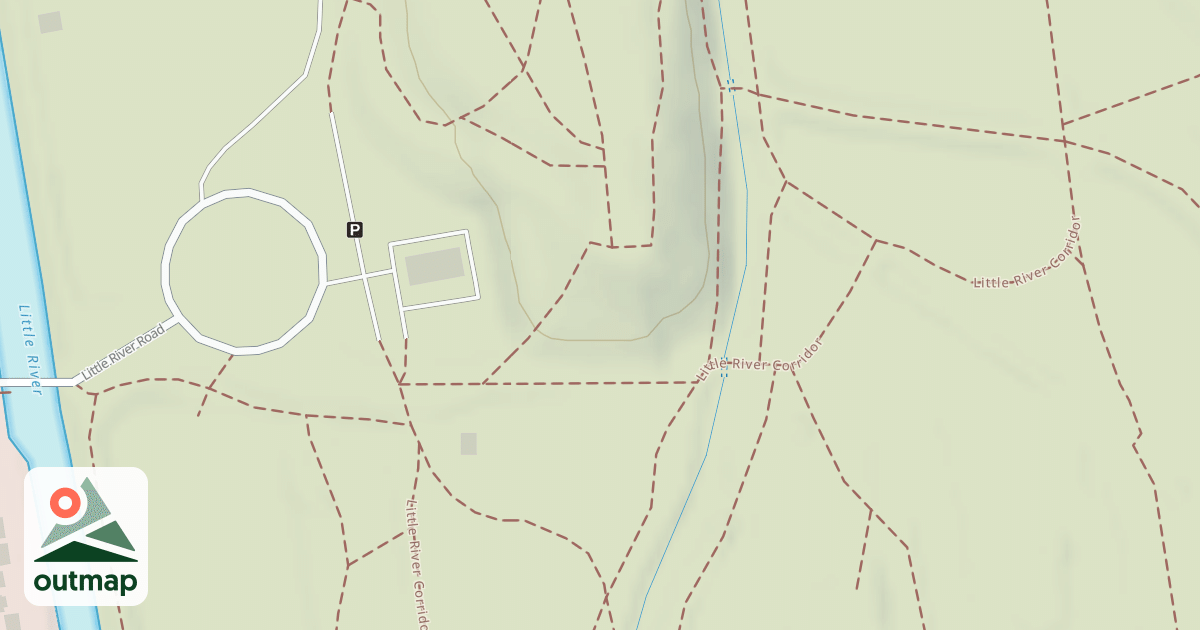 Map of East Riverside Toboggan Hill