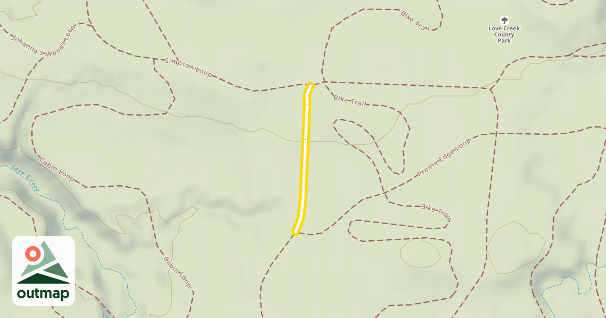 Map of Prairie Edge Loop