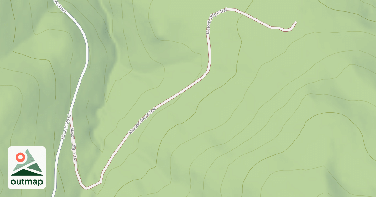 Map of MASONIC DISP 8