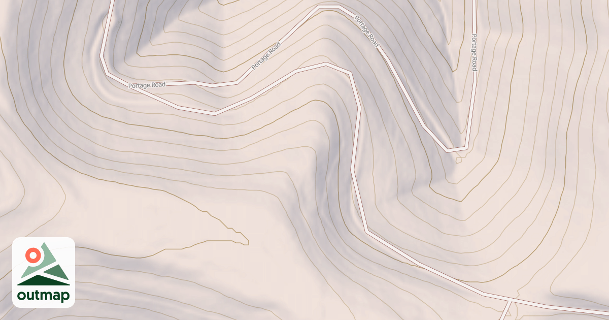 Map of Susquehannock State Forest Snowmobile Trails