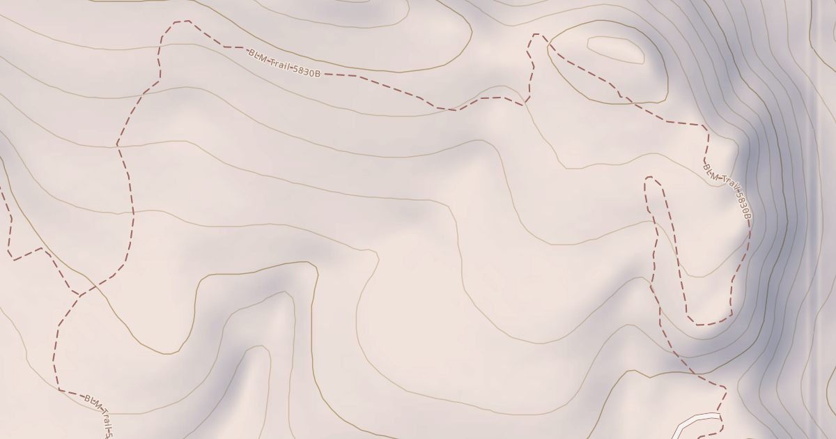 Map preview of Blm T5830b