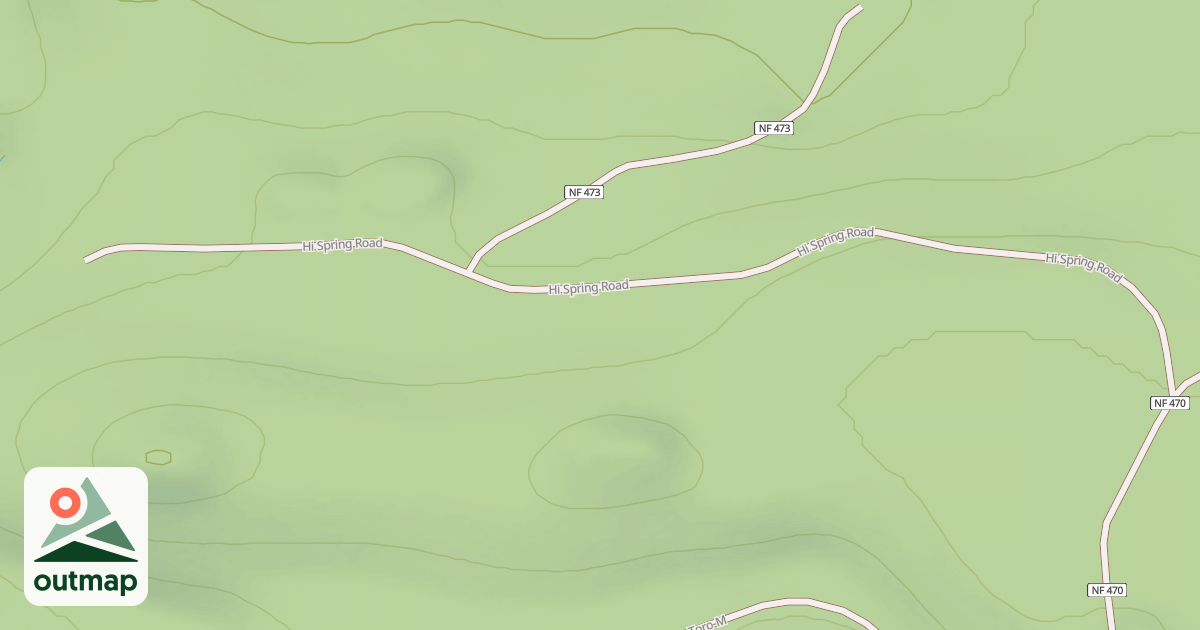Map of HI SPRING