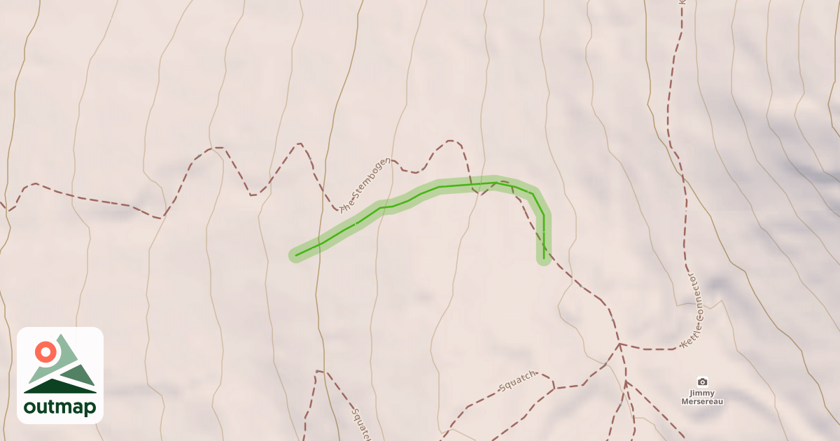 Map of South Slope