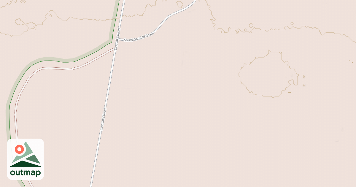 Map of CAMP FOUR WEST