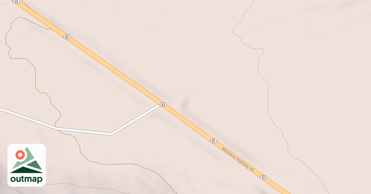 Map of BLM National GTLF Public Motorized Roads 6e1da9d7-8b75-42b0-b879-5922ae19a536