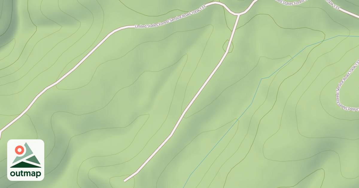 Map of USFS National Forest System Roads {EA372FC7-E10E-4687-B100-DA37E89B7128}