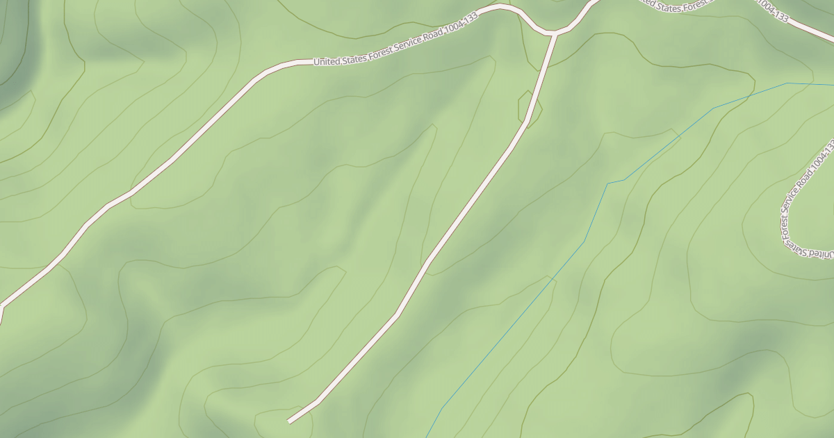 Map preview of USFS National Forest System Roads {EA372FC7-E10E-4687-B100-DA37E89B7128}
