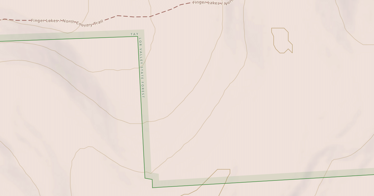Map preview of Snowmobile Trail