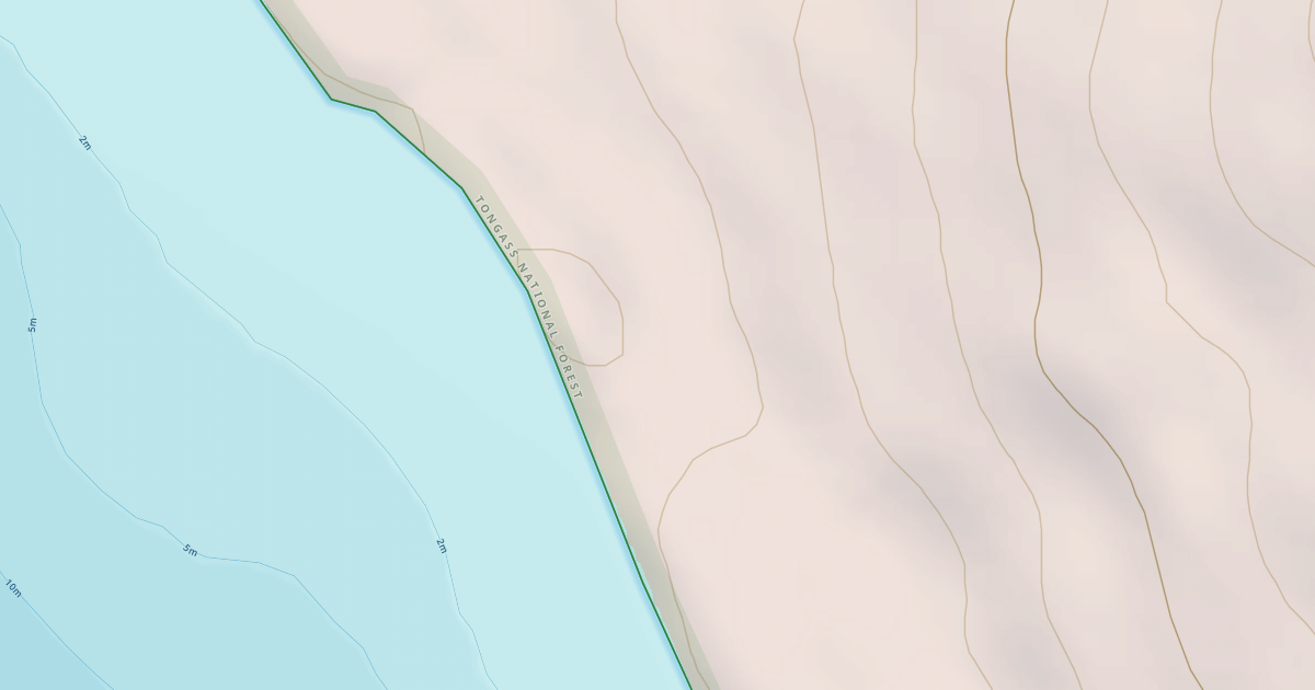 Map preview of Kizhuchia Creek Road